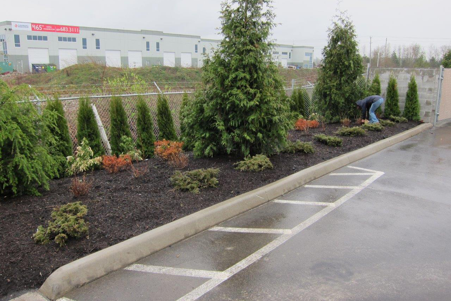 Proven Landscaping » INDUSTRIAL PARK